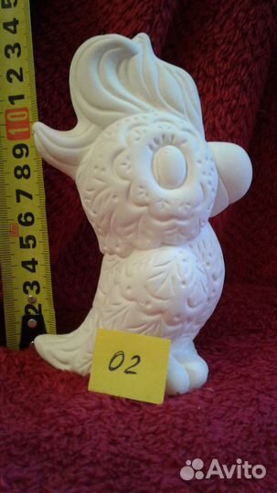 Гипсовые фигурки для раскрасок детьми изготавлива