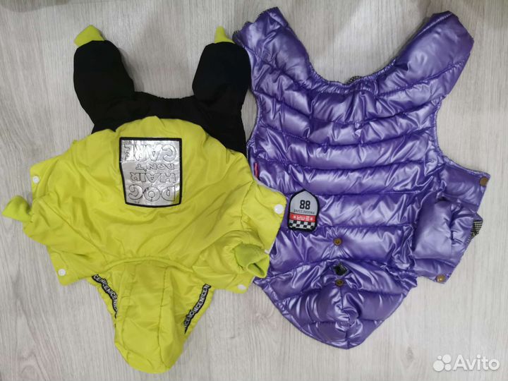 Комбинезоны, дождевик, вольер