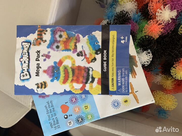 Конструктор-липучка Bunchems Mega Pack