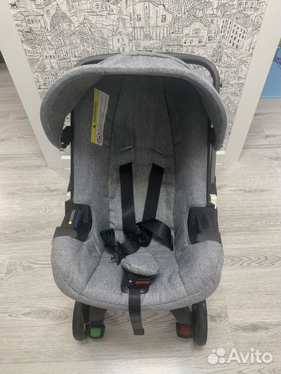 Автокресло на колесах автолюлька. Коляска 2 в 1