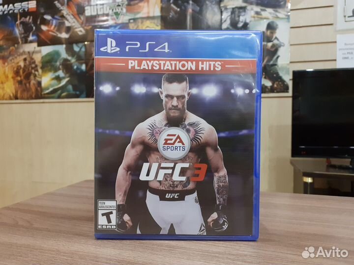 UFC 3 (PS4, новый, рус. суб.)