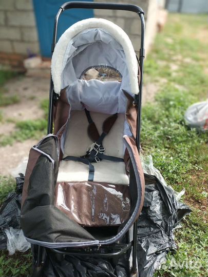 Детские санки коляска