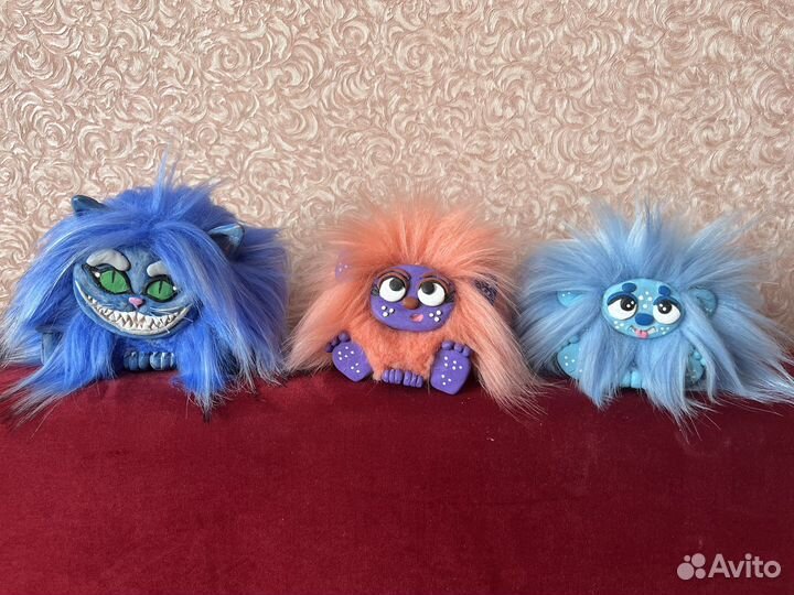 Игрушки ручной работы в смешанной технике