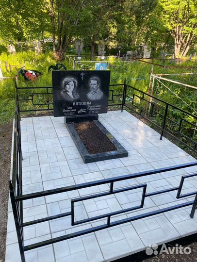 Памятники, Благоустройство могил- высокое качество