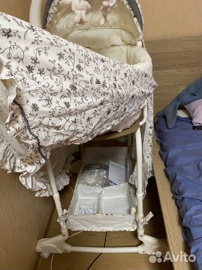 Детская люлька колыбель электрическая