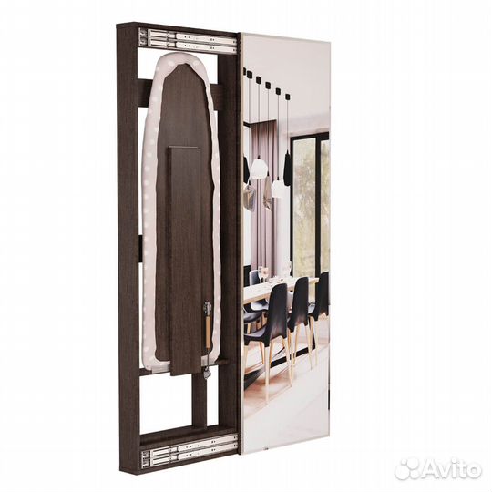 Гладильная доска Смарт с зеркалом