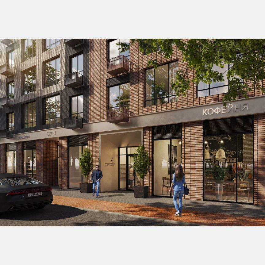 1-к. квартира, 36,1 м², 3/17 эт.