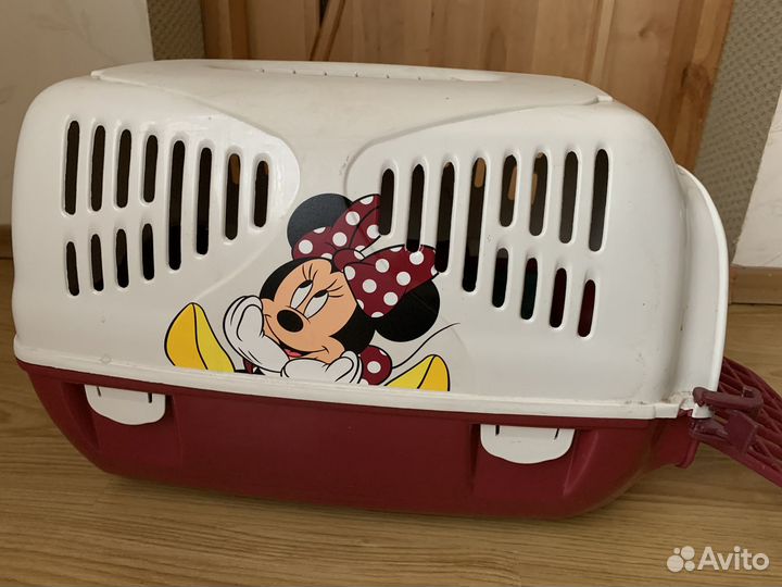 Переноска для мелких животных пластиковая
