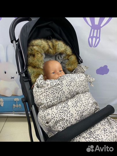 Новый зимний конверт в коляску