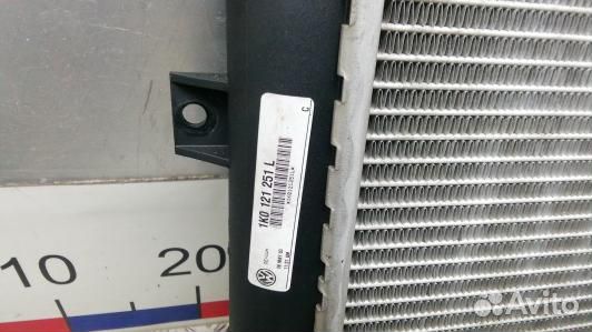 Радиатор системы охлаждения volkswagen touran (1T1