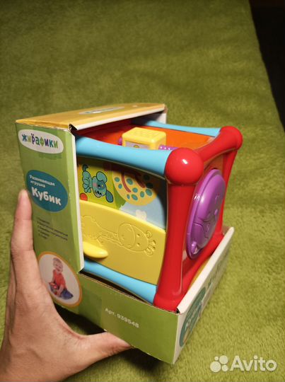 Развивающий кубик