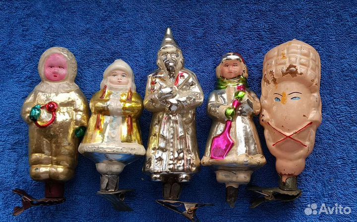 Елочные игрушки СССР