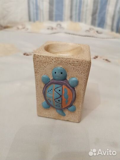 Подсвечник черепаха