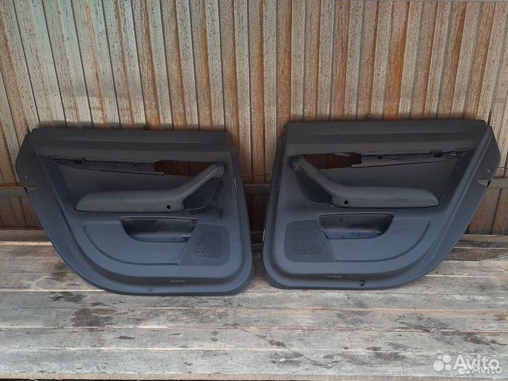 Обшивка двери задняя правая Audi а6 с6