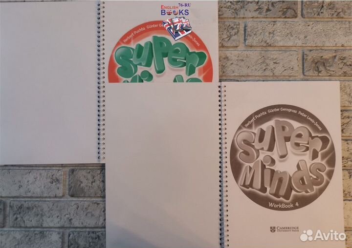 Super Minds 1,2,3,4,5,6, St Новый комплект