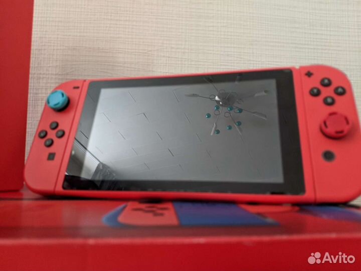 Nintendo switch Mario edition прошитый