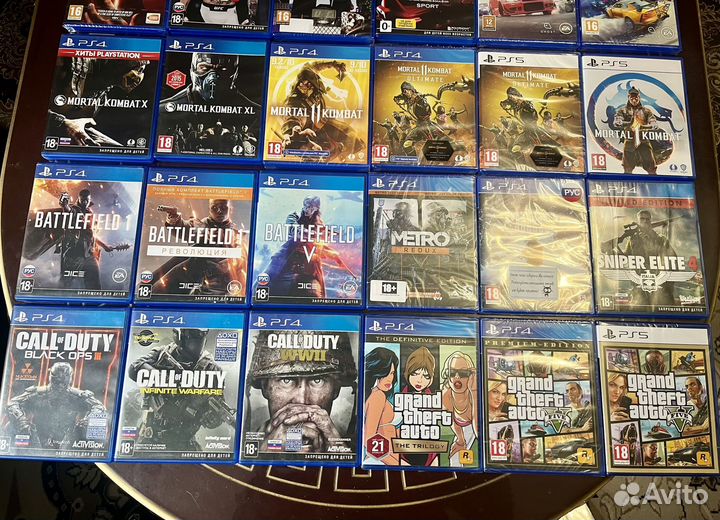 Игры на sony ps4 и ps5