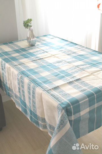 Скатерть Лен Жаккард СССР