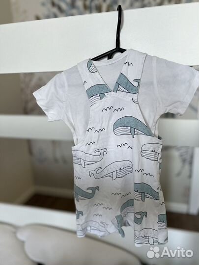 Шорты комбинезон 74