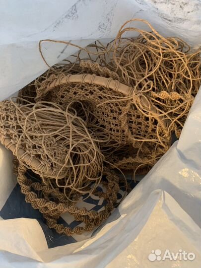 Макреме (шпагат бумажный СССР)