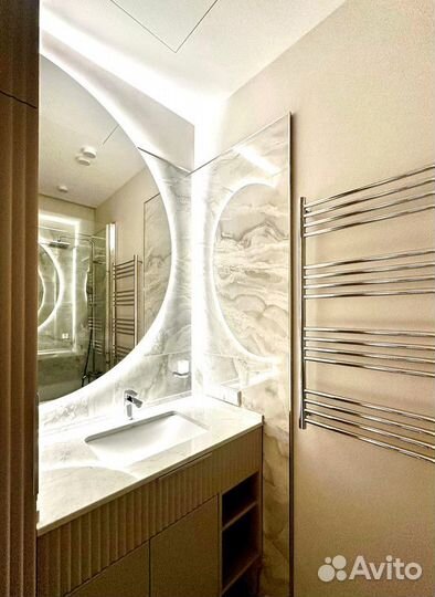 Шкаф в ванную под заказ