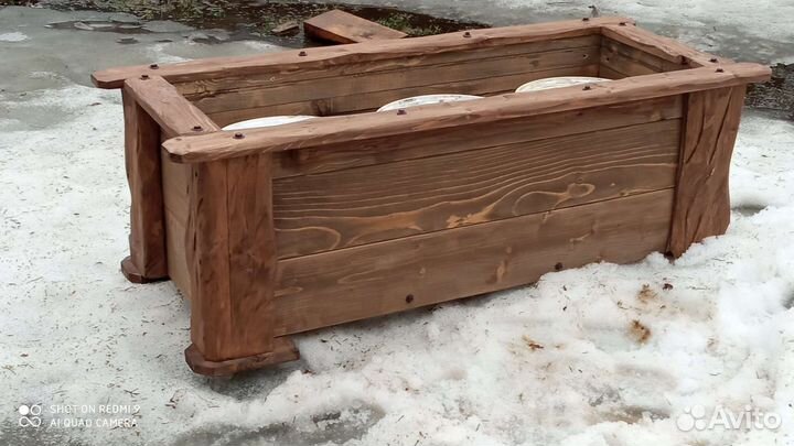 Ящик кашпо для цветов