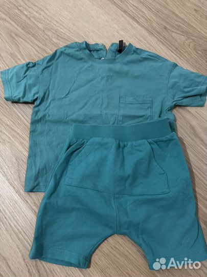 Пакет летней одежды на мальчика 80