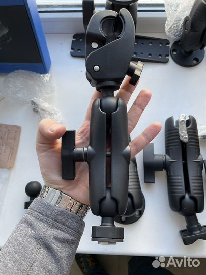 Держатель эхолота и электромотора