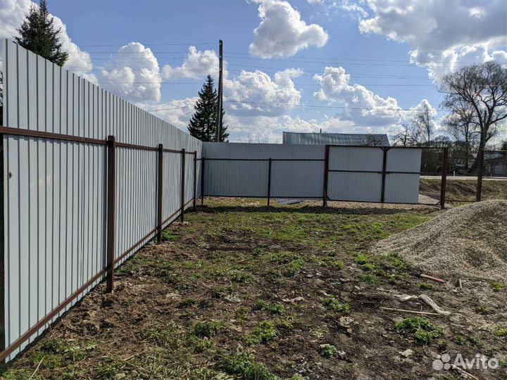 Заборы под ключ