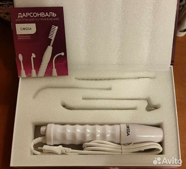 Дарсонваль импульсный массажер для лица и волос