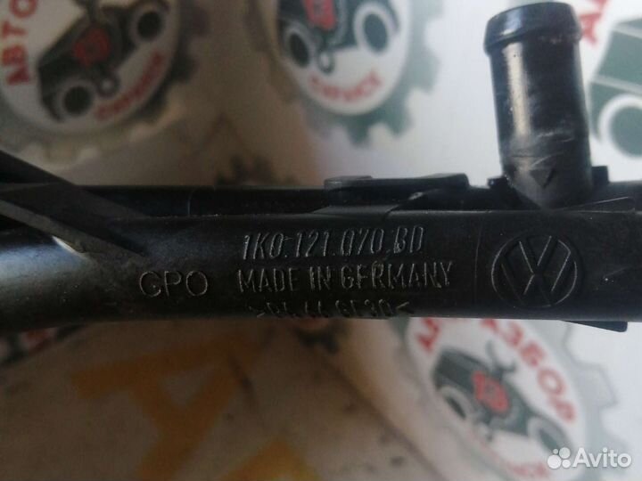 Трубка охлаждения Skoda octavia a5, 1.8, 2011