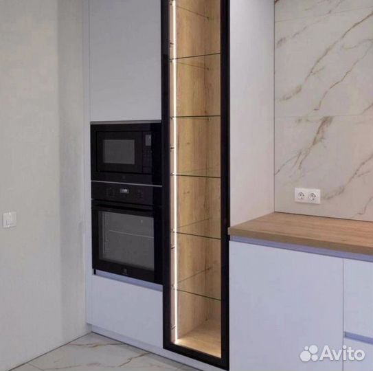 Современная кухня на заказ мдф фасады