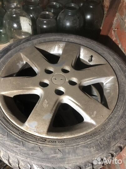 Продам колеса в сборе Nissan r16 на зимке