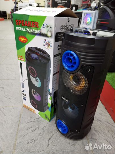 Портативная колонка ZQS 6208 T06