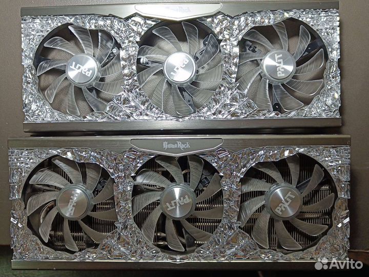 RTX 3080 palit, охлаждение