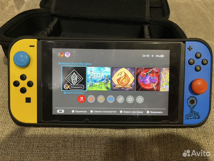 Nintendo Switch v.2 прошитая sx Core 256 gb