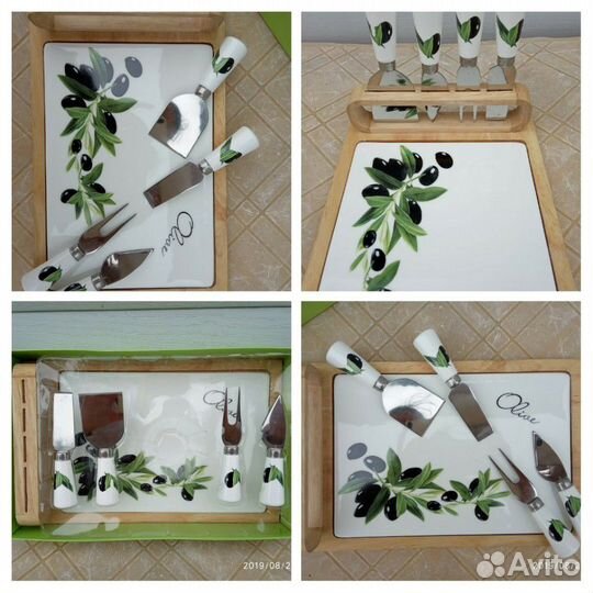 Набор для нарезки сыра, мяса