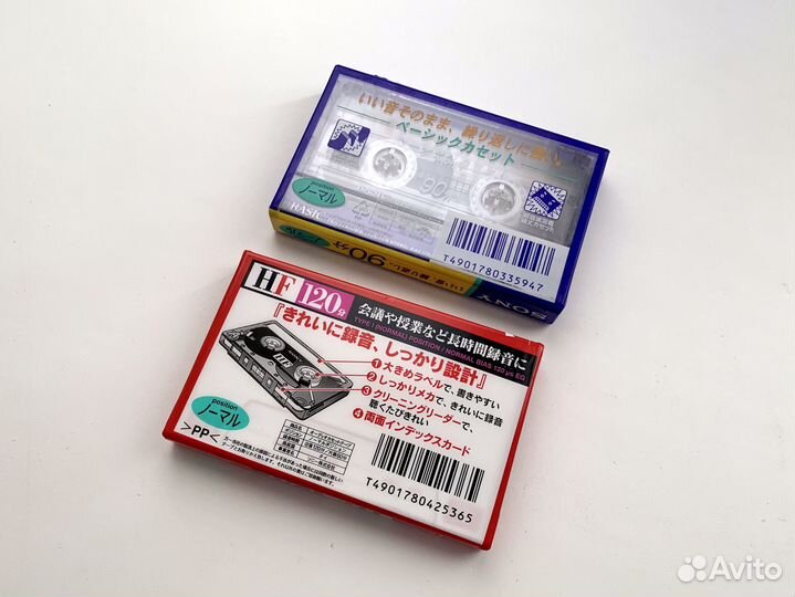 Аудиокассеты Sony 2 шт