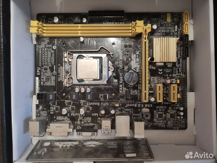 Asus H81M-K + i5-4460