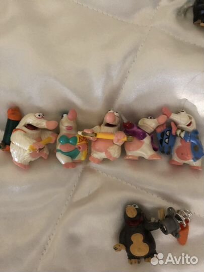 Киндер Смурфы, кроты 90-е разные коллекции