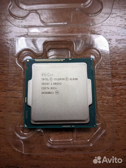 Процессоры Intel: G1830, G4400, i3-4130 + кулеры