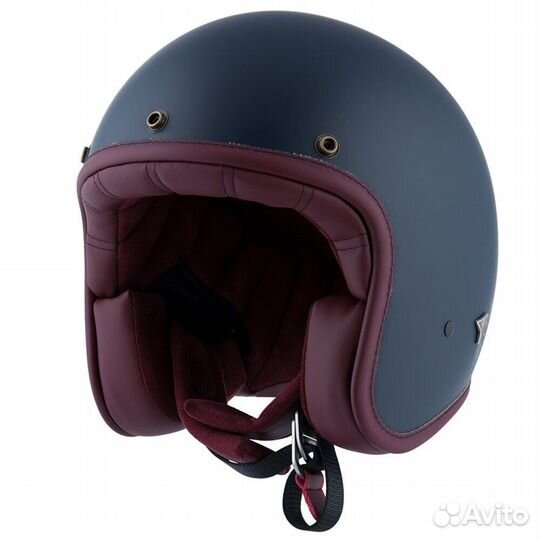 BY city Two Strokes Open Face Helmet Синий