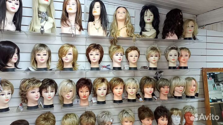 Парики шиньоны