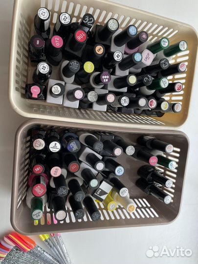 Гель лаки для маникюра б/у