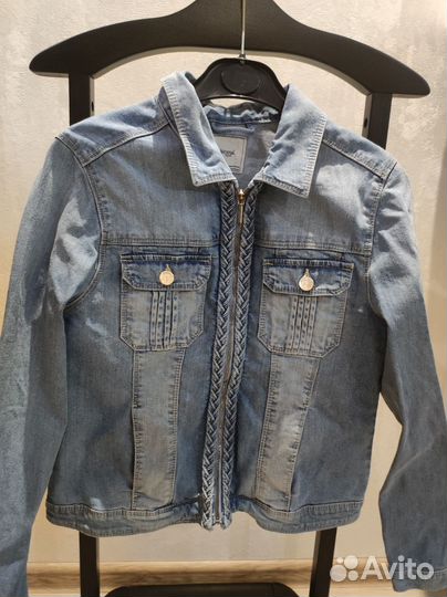 Джинсовая куртка для девочки подростка