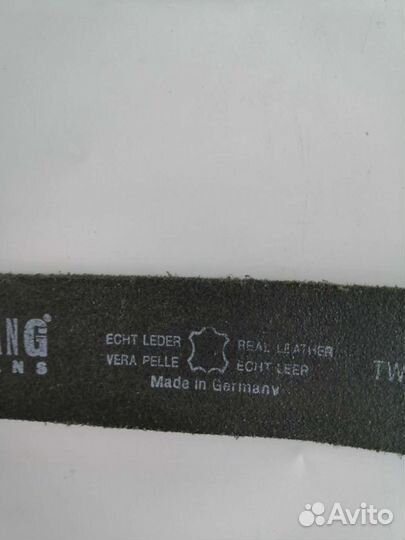 Mustang Ремень кожаный