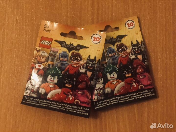Lego minifigures 71017 (новые)