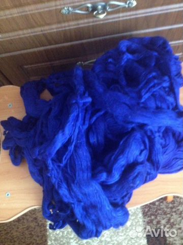 Пряжа для вязки теплых вещей-ровница