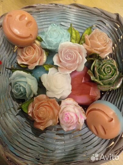 Букет из мыла