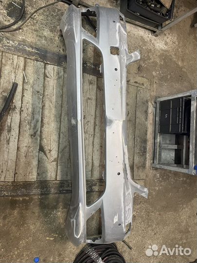 Бампер w221 рестайлинг AMG